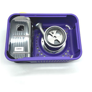 Réchaud à cassette portable en acier Wildrex Mini, compact, brûleur unique, puissance de feu de 2,1 kW pour le camping, les pique-niques, les voyages en voiture - Product Image 6