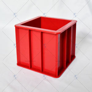 قوالب مكعبات خرسانية بلاستيكية 150 مم من LOVELY لمعايرة الضغط لكتل البناء الخرسانية مع ضمان لمدة سنة واحدة - Product Image 1