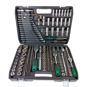 Juego de Herramientas de 108 Piezas de Acero al Carbono, Operado a Mano, en Caja OEM, para Reparación de Automóviles, Herramientas Mecánicas - Product Image 5