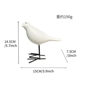 Hiện đại đơn giản nhựa chim trang trí nhà trang trí nội thất phổ biến trong nước trung tâm mua sắm bộ phận bán hàng - Product Image 5