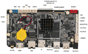 Nuevo diseño de placa única A55 <span class=keywords><strong>Amlogic</strong></span> <span class=keywords><strong>S905x3</strong></span> <span class=keywords><strong>chip</strong></span> de cuatro núcleos Android pcba placa base RAM eMMC Android Placa de desarrollo - Product Image 5