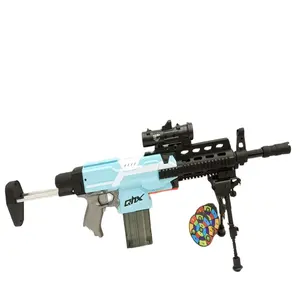 jel silah p90 Suppliers-Popüler MK oyuncaklar plastik elektrikli hava oyuncak 2 hedef açık çekim oyun prop yumuşak kurşun tabancası serin