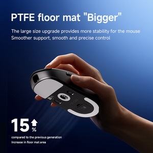 Souris de jeu MCHOSE, filaire/2,4 GHz/tri-mode Esports, longue durée de vie de la batterie, PAW3395, design fin, souris sans fil A5V3 - Product Image 6