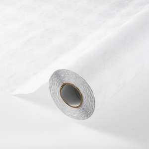 Prix d'usine, papier de revêtement en PVC gaufré blanc Lannaige 238 239 pour dalles de plafond en plâtre laminé, vente en gros - Product Image 2