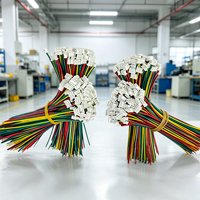 Arnés de Cables con Conector JST PH 2.0/ZH 1.5 Personalizado, Cables Aislados Multicolor de Calibre 24AWG-26AWG para Automoción y Hogar