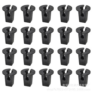 Tornillos autorroscantes negros de cabeza ranurada con rosca métrica derecha para clips de paneles interiores de automóviles J207K51 - Product Image 4