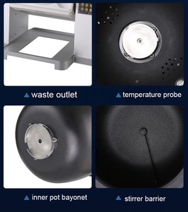 Wok de table de qualité commerciale <span class=keywords><strong>Robot</strong></span> intelligent à gaz/électrique avec minuterie automatique pour <span class=keywords><strong>cuisine</strong></span> asiatique pour boulangerie Moulin à farine - Product Image 3
