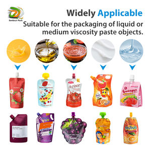 מכונת מילוי וסגירה אוטומטית לשקיות פירות וירקות רכים לתינוקות, מכונת מילוי שולחנית - Product Image 2