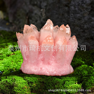 Crystal Flower <b>Light</b> Resin Ornament Home Decoration Gift For Living Room Office Desk - Product Image 5