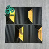 Nouveaux Panneaux Muraux en PVC 3D Effet Miroir 2026 – Décoration Intérieure Anti-humidité pour Plafond, Design Circulaire