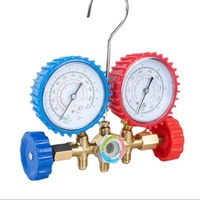 R410A R22 R134A R404A Refrigeration Yellow Jacket Ac Car Hvac Manifold Pressure Gauge Set With Charging Hose