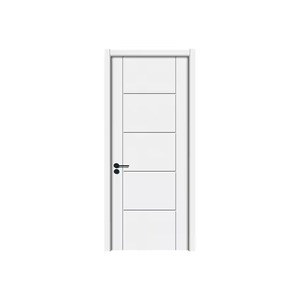 Puerta Interior Plana Blanca Sofu Export SFW 016, Puerta Compuesta de WPC con Aislamiento Acústico - Product Image 2