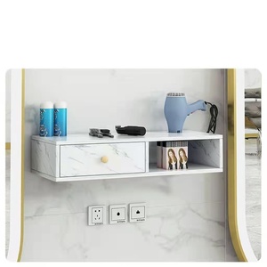 Wall Mounted <b>Cabinet</b> for Hair Salons Multi-Functional <b>Storage</b> for Hair Coloring Styling <b>Tools</b> - Product Image 6