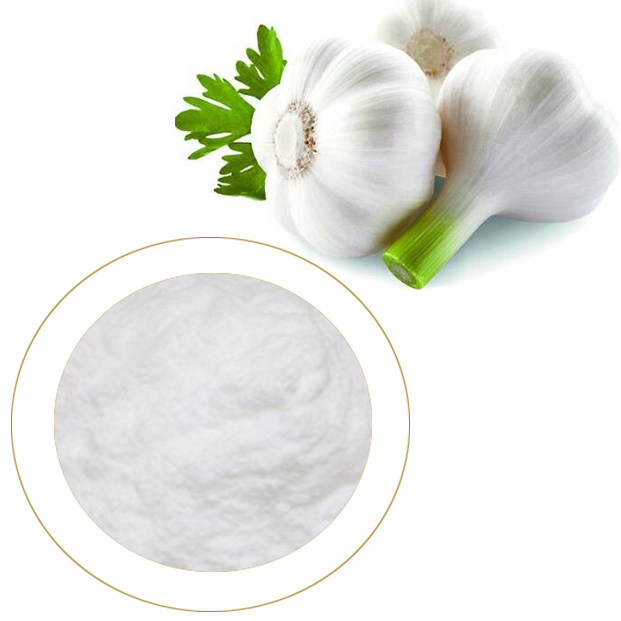 Allium Sativum Ajo Garlic Sisymbrium Extract PE Powder Allicin Allantolin Allicin Allitridium Garlicin Manufacturer 539-86-6