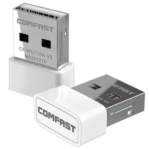 Comfast OEM/ODM Mini USB Wi-fi Adaptador Dongle Wi-Fi Alto Ganho 150Mbps Antena sem fio wifi para adaptador ethernet