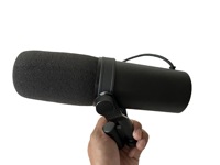 Microphone dynamique cardioïde professionnel SM7B, réponse en fréquence de studio, pour enregistrement vocal en direct et performances