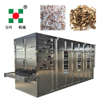 Industriële Voedselbanddroger Machine-Grootschalige Droogproductielijn Voor Fruit/Groenten