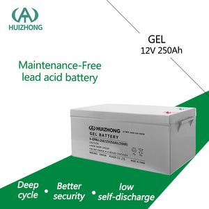 <span class=keywords><strong>Batterie</strong></span> au plomb scellée à décharge profonde <span class=keywords><strong>12V</strong></span> 250Ah rechargeable VRLA GEL pour système d'éclairage d'urgence et d'<span class=keywords><strong>alarme</strong></span> - Product Image 6