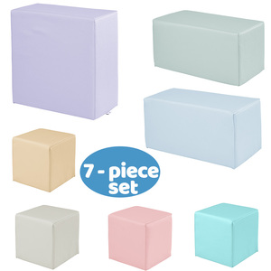 Blocs <span class=keywords><strong>de</strong></span> construction en mousse, ensemble <span class=keywords><strong>de</strong></span> <span class=keywords><strong>jeux</strong></span> doux pour les tout-petits et les bébés, ensemble <span class=keywords><strong>de</strong></span> <span class=keywords><strong>6</strong></span> pièces, <span class=keywords><strong>aire</strong></span> <span class=keywords><strong>de</strong></span> <span class=keywords><strong>jeux</strong></span> intérieure - Product Image 5
