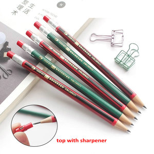 <span class=keywords><strong>Taille</strong></span>-<span class=keywords><strong>crayon</strong></span> mécanique écologique <span class=keywords><strong>en</strong></span> plastique, non <span class=keywords><strong>en</strong></span> <span class=keywords><strong>bois</strong></span>, forme spéciale, avec embout supérieur incrusté, porte-<span class=keywords><strong>crayon</strong></span> mécanique 2,0 mm 2B, marque OEM, multicolore - Product Image 4
