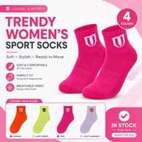 Chaussettes de course en laine mérinos et coton peigné, avec bout sans couture, tendance, élégantes, respirantes, anti-transpiration, design personnalisé pour