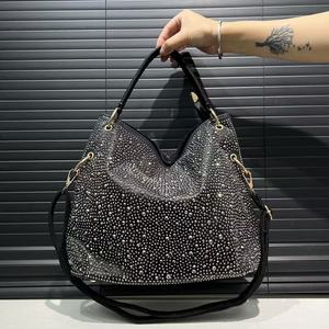 Bolso de Hombro Elegante para Mujer, Ligero, con Joyería de Diamantes, Personalizado, de Gran Capacidad, Estilo Socialité - Product Image 3