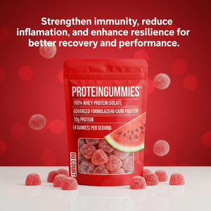 OEM/ODM Protéine de lactosérum hyperprotéinée pour le développement musculaire, saveur pastèque, bonbons moelleux hyperprotéinés à faible teneur en calories - Product Image 3