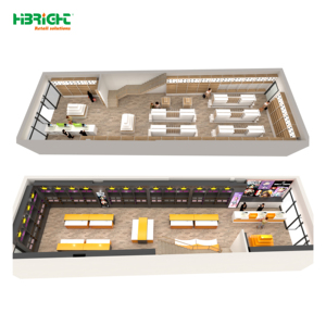 Plan de Interiorismo 3D de A a Z para Tienda Minorista de Supermercado de Estilo Europeo - Product Image 4