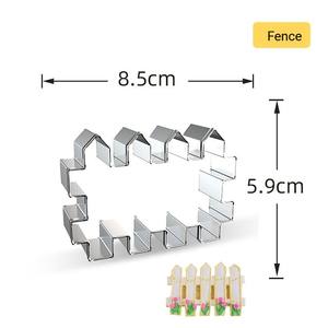 Utensilios de Repostería de Aleación Antiadherente de Calidad Fantástica para Ganado, Cortadores Rígidos para Cupcakes y Pretzels con Diseño de Sellos para Familias - Product Image 4