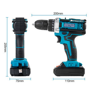 Taladro de uñas eléctrico de litio con suministro de 21V, <span class=keywords><strong>Mini</strong></span> herramienta rotativa inalámbrica DIY con motor manual OEM personalizable para uso Industrial - Product Image 3