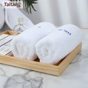 Wholesale Custom Logo Hotel & Spa Plain Towel Set 100% Cotton Hotel Towel Bath