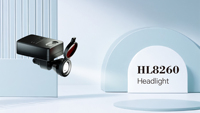 Lampe frontale HL8260 combinée à une loupe chirurgicale colorée SLT, conception intégrée sans fil, filtre jaune