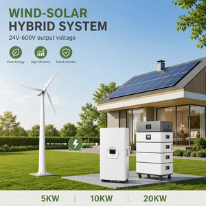 Générateur d'énergie éolienne hors réseau pour usage résidentiel en Pologne, CE MPPT 24V 48V 110V 220V 380V 1KW 2KW 3KW 20KW 10KW 5KW - Product Image 6