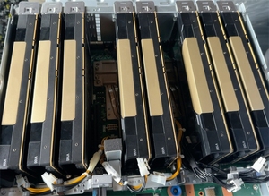 การ์ดจอ V100 32GB HBM2 4096bit 5120SP 12nm 1246MHz แบบมีพัดลม สำหรับเดสก์ท็อป AI สำหรับการเรียนรู้เชิงลึก GPU PCIe SXM2 - Product Image 6