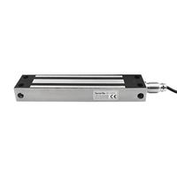 Fail safe électromagnétique 12VDC LED minuterie 280kg(600lbs) maglock contrôle d'accès em single elock porte en bois serrure magnétique