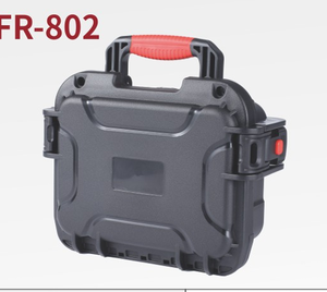 DF BFR802 3.5L 4L 5L 6L 7L 8L Venta al por mayor de fábrica, pequeña caja de herramientas de plástico rígido negra, hermética, para transporte de equipos, con espuma - Product Image 4