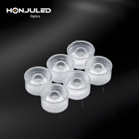 Lentille LED Plano-Concave en PMMA à Haute Transmission Lumineuse et Haute Efficacité, Indice de Protection IP65, Angle de Faisceau 10x60, Prise en Charge de la Personnalisation