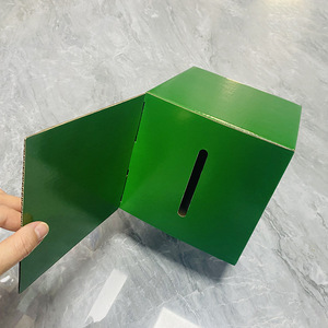 Hộp Đề Xuất Quyên Góp Rút Thăm Trúng Thưởng Bán Toàn Bộ Hộp Phiếu Bầu Gấp Nếp Bằng Giấy Gây Quỹ Kinh Tế - Product Image 2