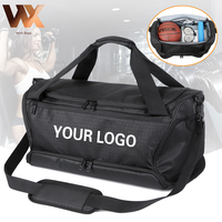Grote Capaciteit Waterdichte Reistas Voor Heren Modieuze Sportgymcase Met Rits Crossbody Schoudertas Bagageverpakking