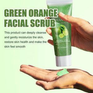 Exfoliante Facial de Naranja Verde de 50g, el Más Vendido, para el Cuidado de la Piel del Rostro, Limpieza Profunda, Hidratante - Product Image 5