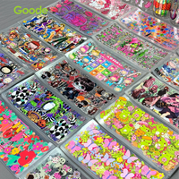 Autocollants Goode de haute qualité, durables, résistants aux UV, pour gobelets brillants de 16 oz, imprimés, imperméables, écologiques, anti-rayures, motifs de dessins animés