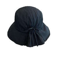 Sombrero de Pescador Plegable con Protección UV, Estilo Japonés, para Mujer, Primavera-Verano, para Cabezas Grandes