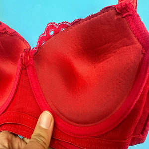 0.59 đô la mô hình cg133 Kích thước 38-44 ly B sexy Underwire bọt pad màu Xanh Sexy Áo ngực ren Áo ngực cho phụ nữ với các bản in khác nhau - Product Image 2