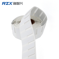 Étiquettes RFID longue portée flexibles UHF sur autocollants métalliques pour la gestion des actifs/entrepôts