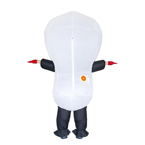 Disfraz de Calavera Divertido con Diseño Único, Inflable, Disfraz de Halloween para Uso Versátil - Product Image 5