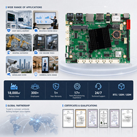 Carte mère RK3568 pour affichage numérique, carte NVR, affichage LVDS Rockchip, lecteur multimédia Android 11 4K pour balance intelligente IA