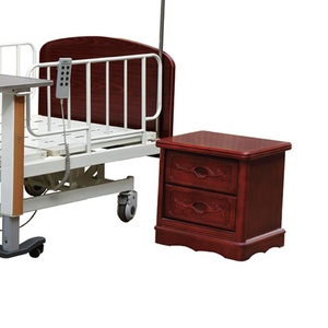 Роскошная деревянная HF-832 трехфункциональная электрическая регулируемая по высоте мобильная медицинская Больничная койка для медицинского центра - Product Image 6