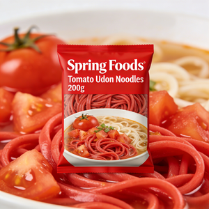 Nouilles Udon à la tomate végétaliennes faibles en sodium pour une alimentation saine - Product Image 2