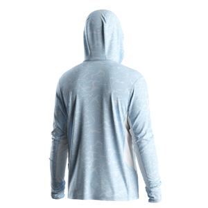 Chemise à capuche de pêche pour homme, séchage rapide, protection solaire UPF 50+, manches longues avec masque facial - Product Image 3