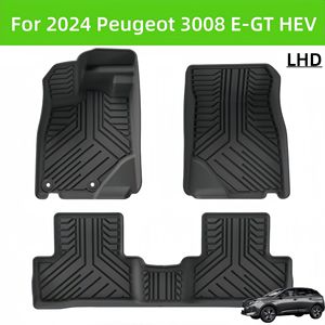 <span class=keywords><strong>Tapis</strong></span> <span class=keywords><strong>de</strong></span> <span class=keywords><strong>sol</strong></span> <span class=keywords><strong>de</strong></span> voiture et <span class=keywords><strong>tapis</strong></span> <span class=keywords><strong>de</strong></span> coffre arrière en TPE sur mesure pour 2024 Peugeot <span class=keywords><strong>3008</strong></span> E-GT HEV-Doublures automatiques imperméables et durables par tous les temps - Product Image 5